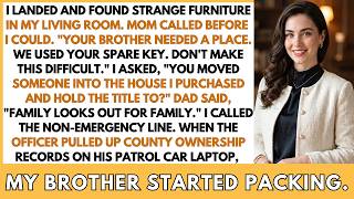 My Parents Moved My Brother Into My $750K House While I Was Traveling—They Forgot I Own It