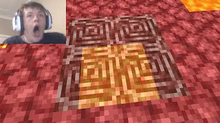 I trolled a Streamer with fake netherite in Minecraft...