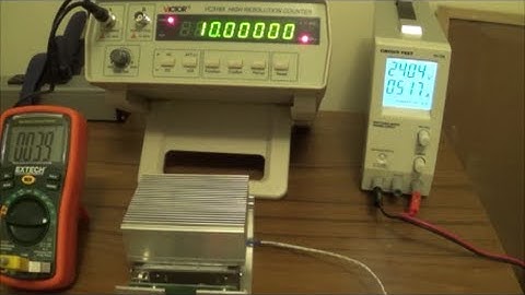 Rubidium Atomic Clock Test