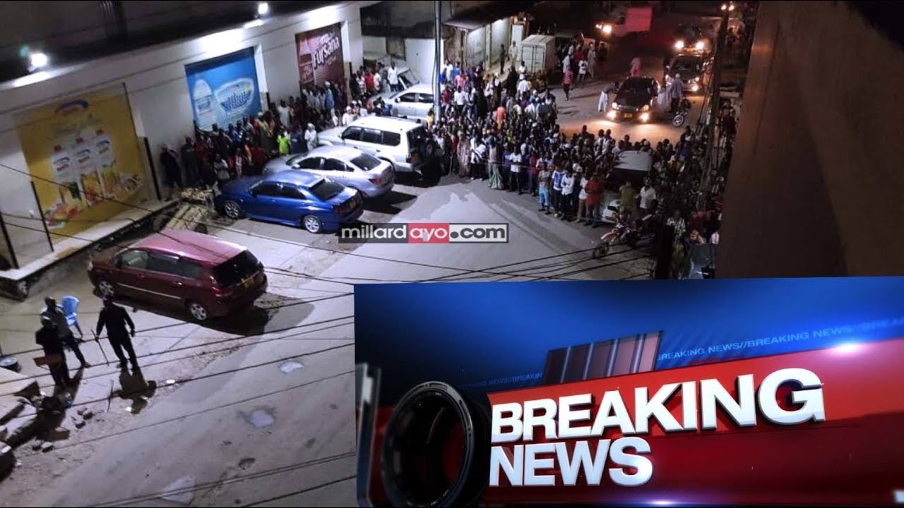 BREAKING: Majambazi wanne wauawa na polisi Kariakoo DSM usiku huu