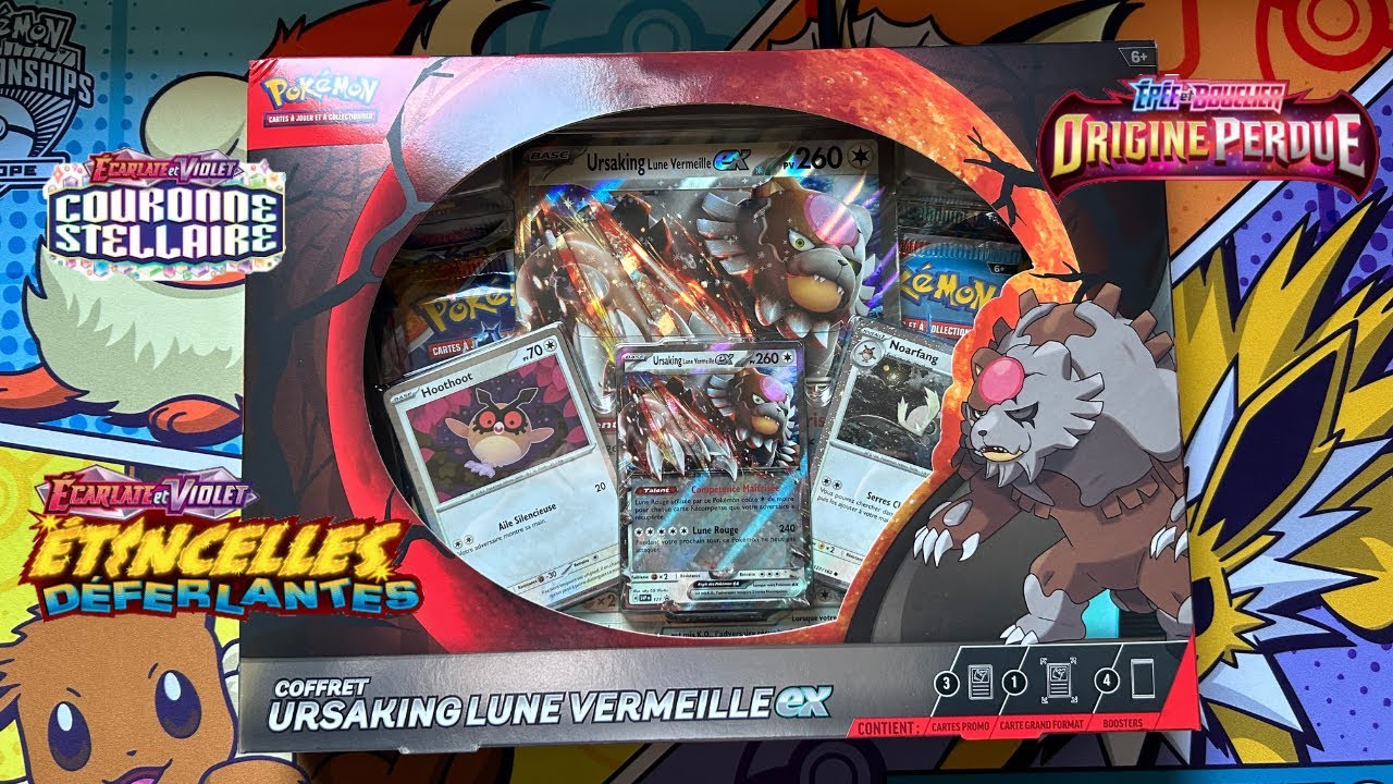 TRES BON ITEM POUR LA FIN D'ANNEE ! Ouverture du Coffret Ursaking Lune Vermeille ex [EB11/EV07/EV08]
