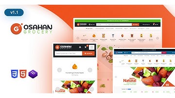 Osahan Grocery - Bootstrap4 Responsive Grocery Light Template | Themeforest Website Templates and