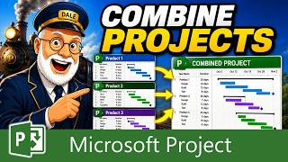 How to Combine Multiple Projects in Microsoft Project