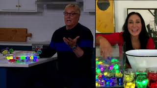Glo Pals Water Activated Character w/ 6 Lightup Cubes on QVC