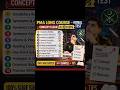 PMA long course 158 Updates verbal Intelligence question