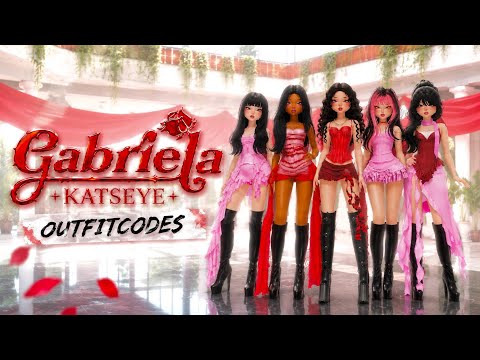 KATSEYE - Gabriela (Dance Performance) Roblox Outfit Codes 🌹💋 | Koya Dance Studio