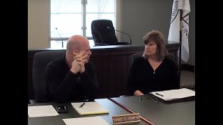 Commissioners Public Work Session For 3-6-2019