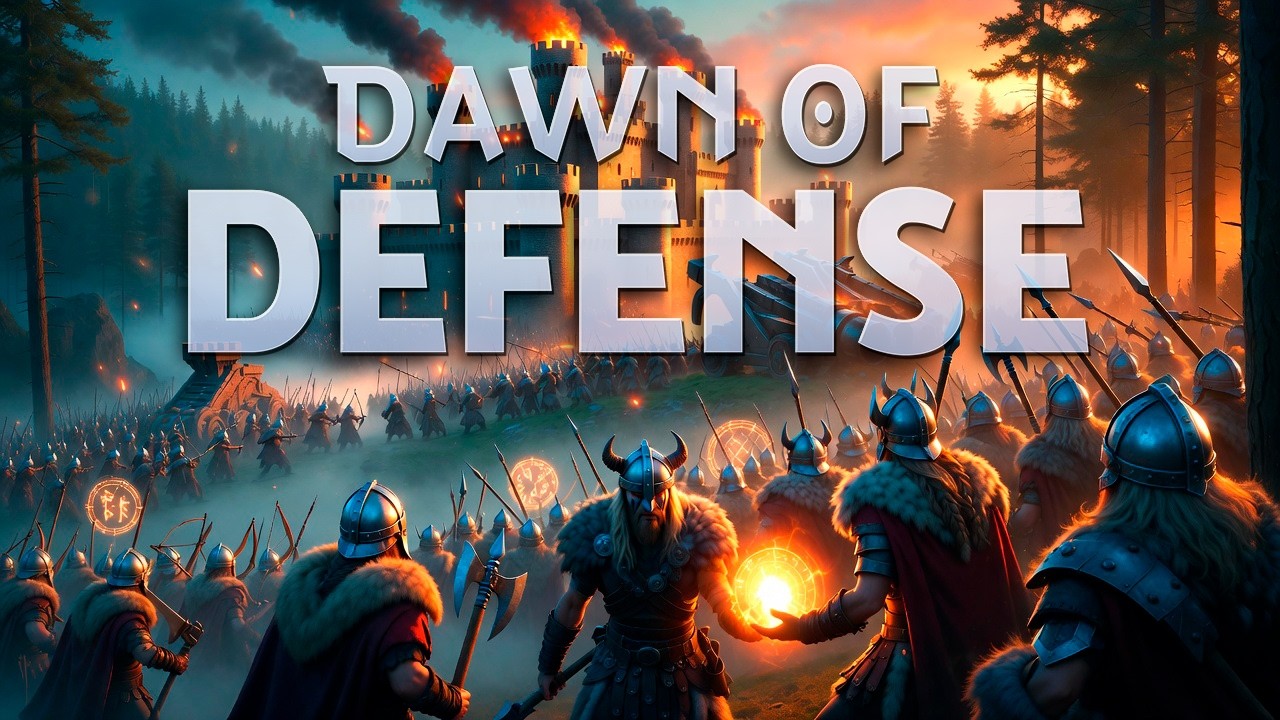 Dawn of Defense ПЛЕЙТЕСТ 2026 | Tower Defense + RTS + Roguelite = НОВАЯ БОМБА