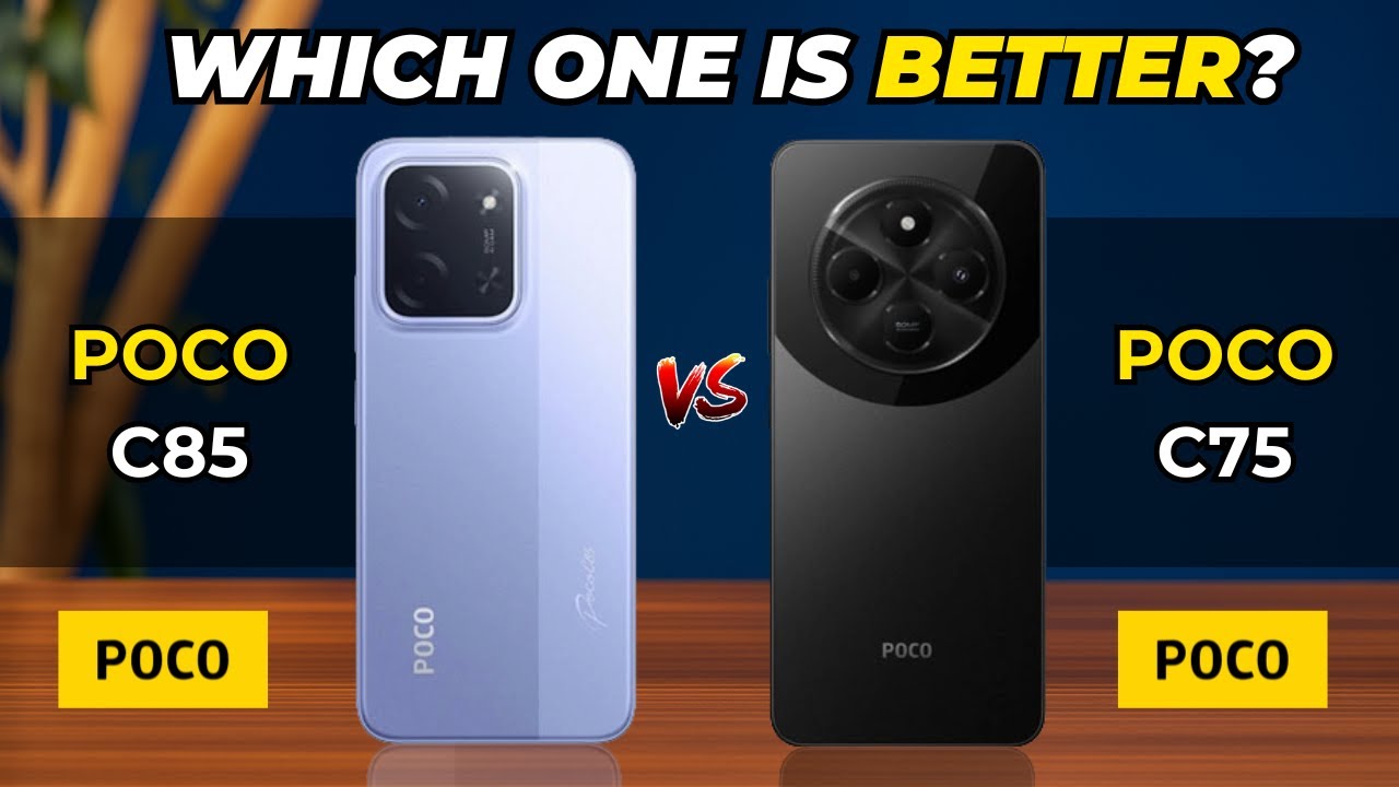 Poco C85 vs Poco C75 Detailed Comaprison !!! | Which one is better