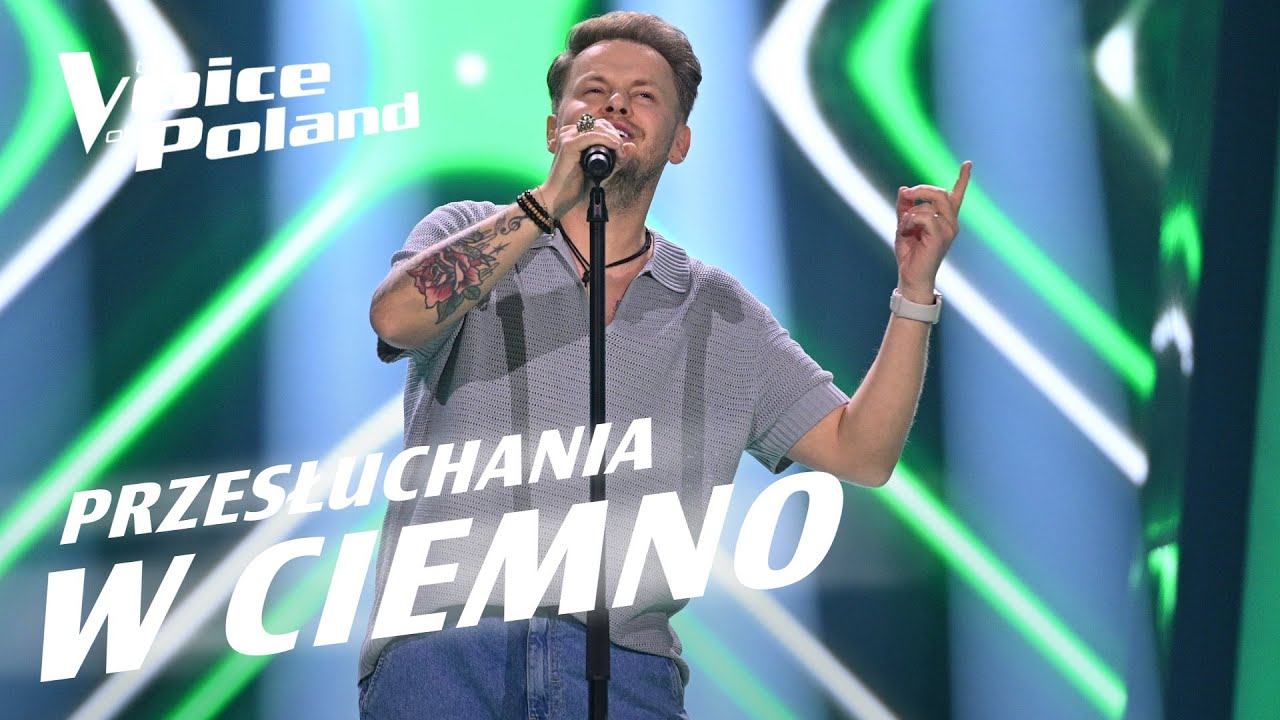 Łukasz Darłak | „Jeden moment” | Przesłuchania w ciemno | The Voice of Poland 14