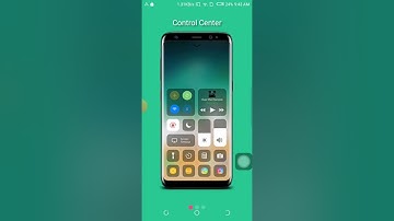 Change Your Phone Control Center Android to iOS 15