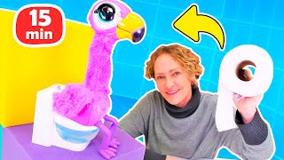 Spielzeug Videos für Kinder - Nicole und Spielzeuge Kompilation.