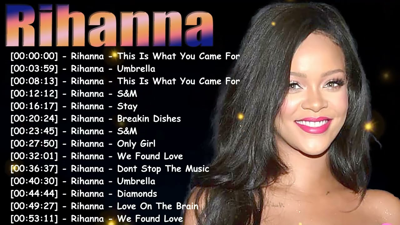 Rihanna Full Album Collection – Diamonds Era to Unapologetic ｜ Best Songs