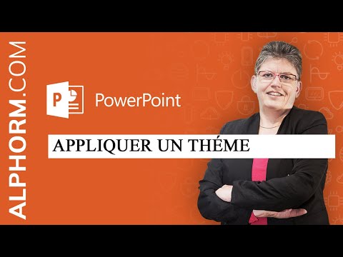 Vidéo: Où est la galerie des couleurs du thème dans PowerPoint ?