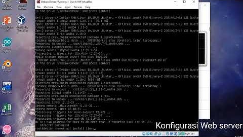 Konfigurasi DNS, WEB server, dan Virtual Host di debian 10 (CLI)