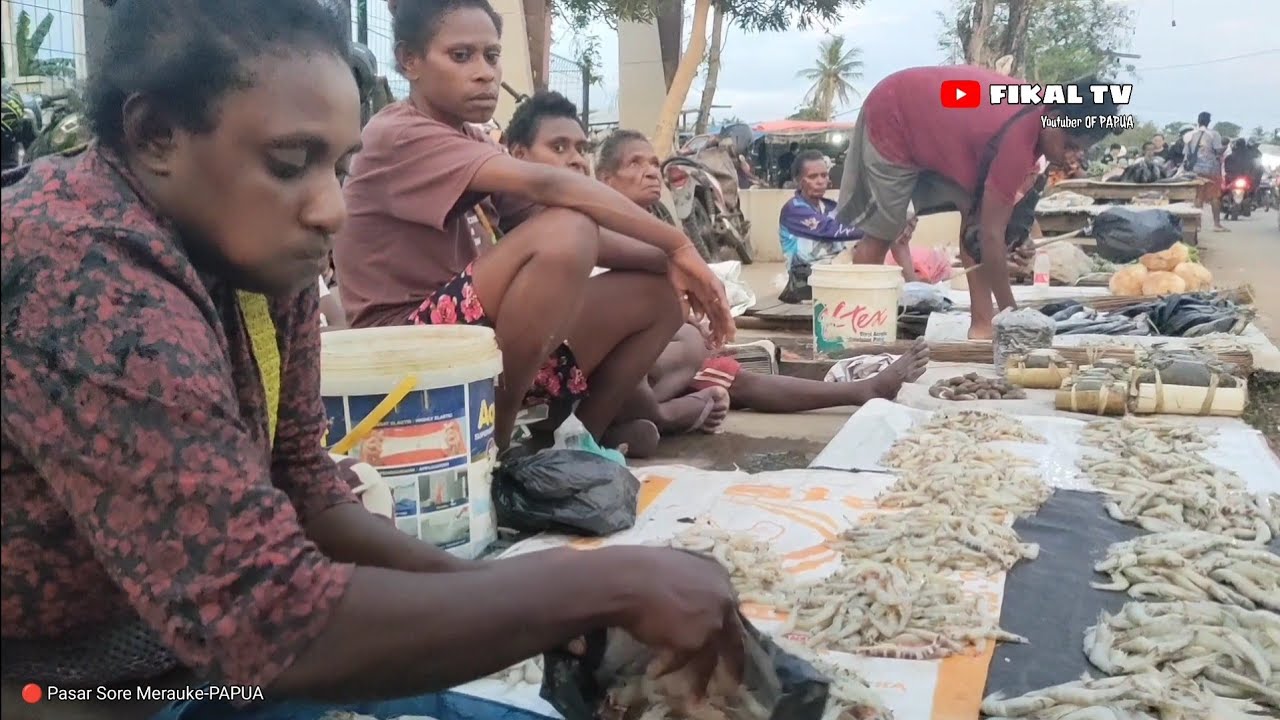 🔴PASAR SORE,PASAR TRADISIONAL MERAUKE | SEMUA ADA DISINI ☺️☺️☺️