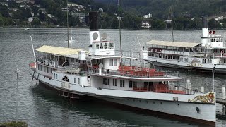 Vom KKL zum Stadion Tribschen: 2. Passerelle vom Bahnhofparking zum Inseli