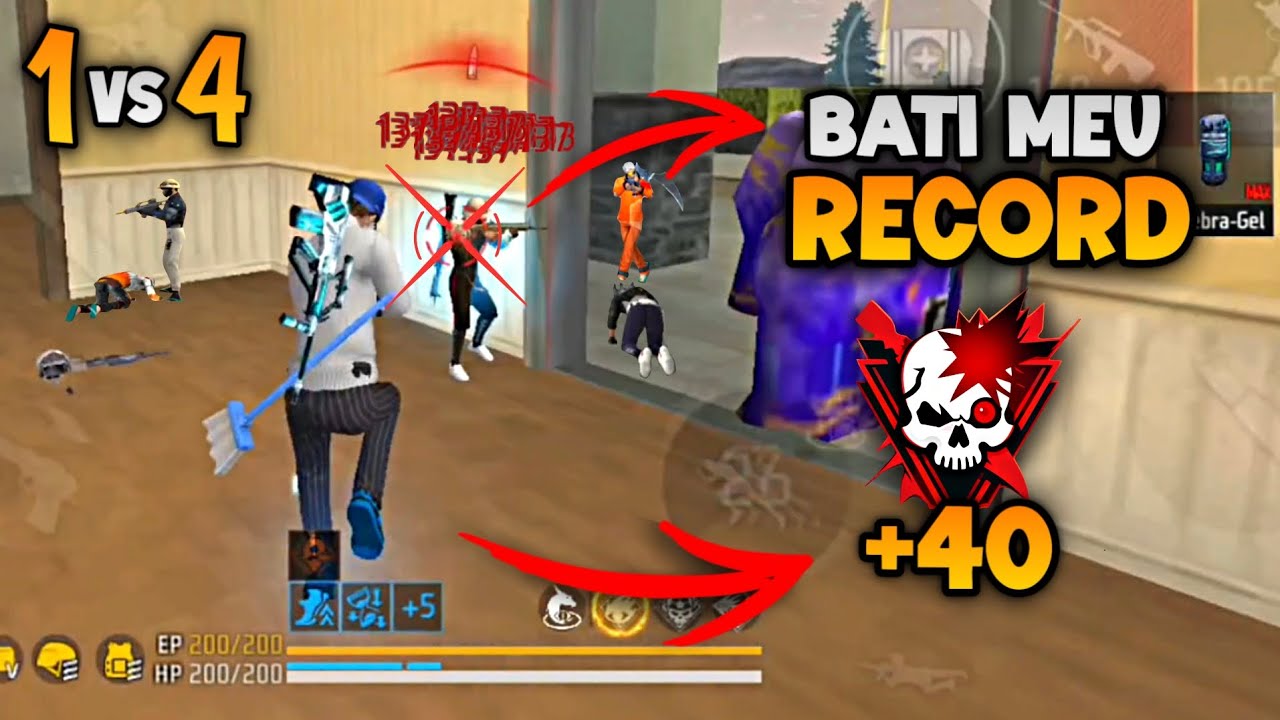 LIMPEI O MAPA E BATI O MEU RECORD DE KILLS NO SOLO VS SQUAD!! RANQUEADA ...