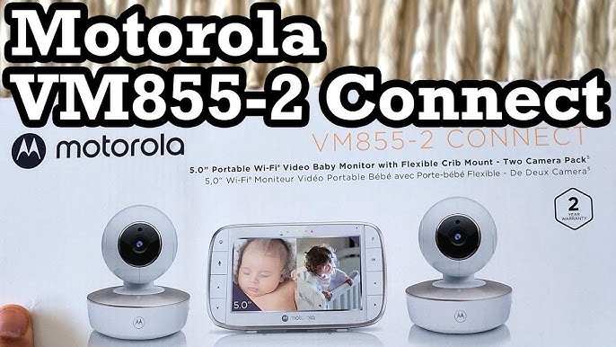 MOTOROLA Moniteur vidéo avec Wi-Fi (MBP853CONNECT)