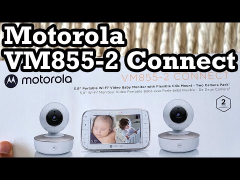 Video: Motorola MBP853 Tilslut Baby Monitor Review