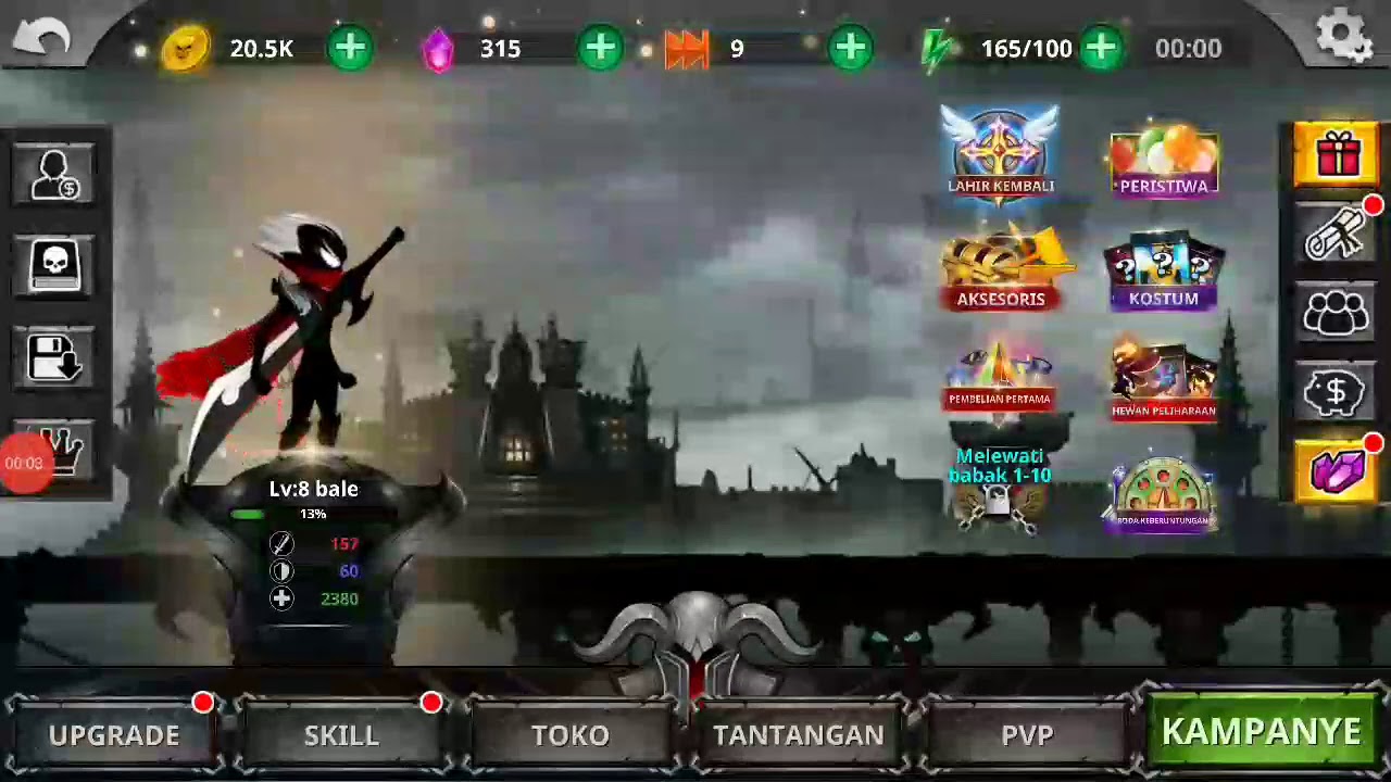Stickman Legends raven Level 300 Vs Last Boss Hell Mode