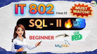 SQL One Shot 🔥 Class 12 IT 802 | Database Concepts | CBSE 2026-27 | Information Technology CBSE Exam