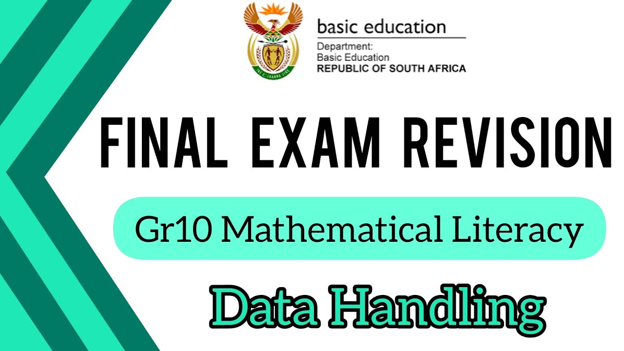 Gr10 Mathematical Literacy | 2025 Exam Revision | DATA HANDLING - YouTube