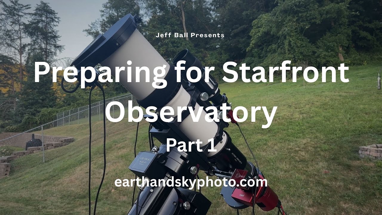 Starfront Observatories Part 1:  Preparing the telescope for remote operation