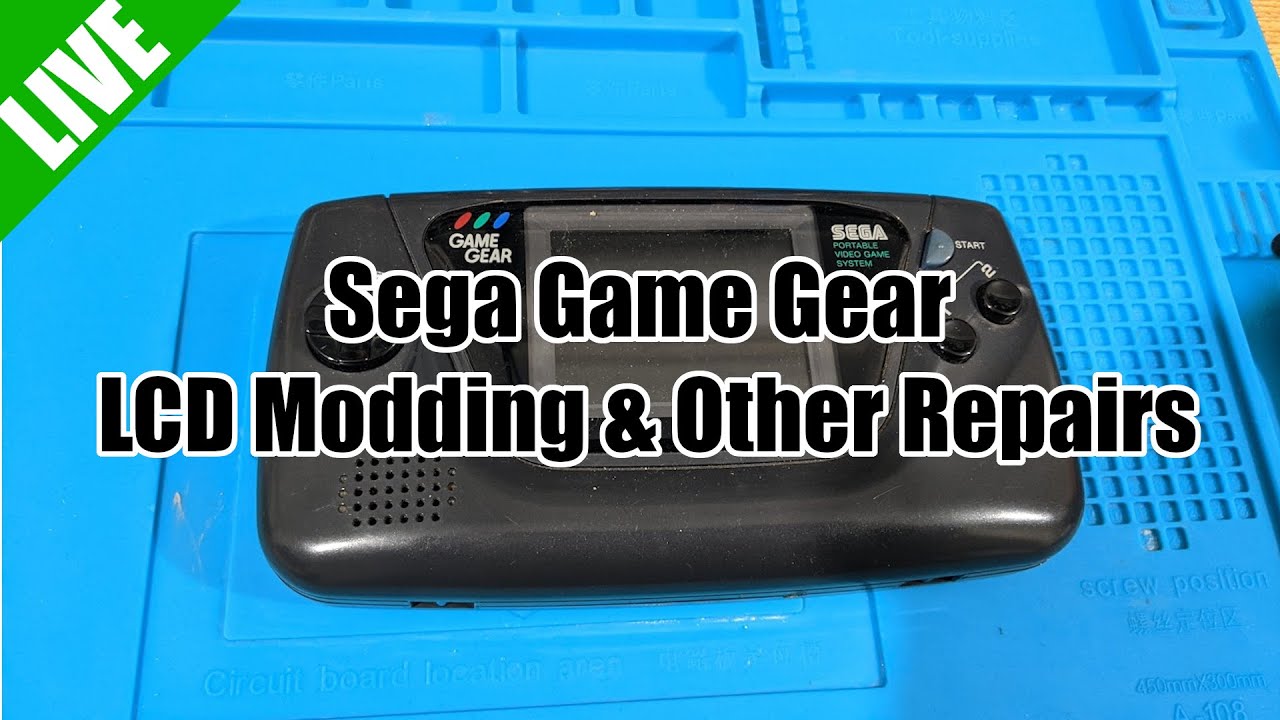Sega Game Gear LCD Modding & Other Repairs YouTube