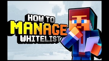 How to Manage Minecraft Whitelist - Scalacube