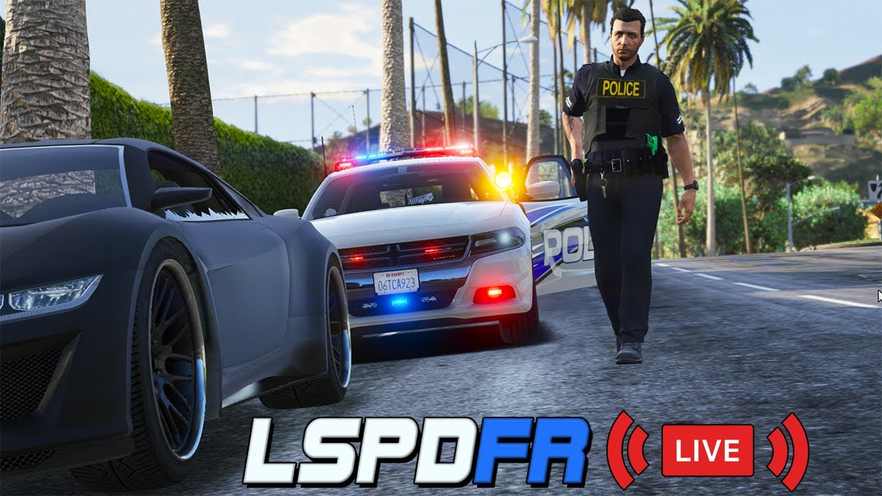 GTA 5 - LSPDFR LIVE 🔴- Thanks for 70,000 subs! New Car Pack - YouTube