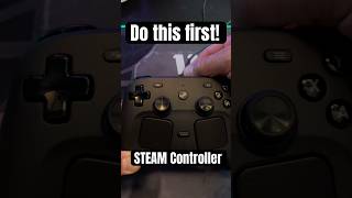 Steam Controller Tip before using @Valve  #gaming #steamcontroller #pcgaming