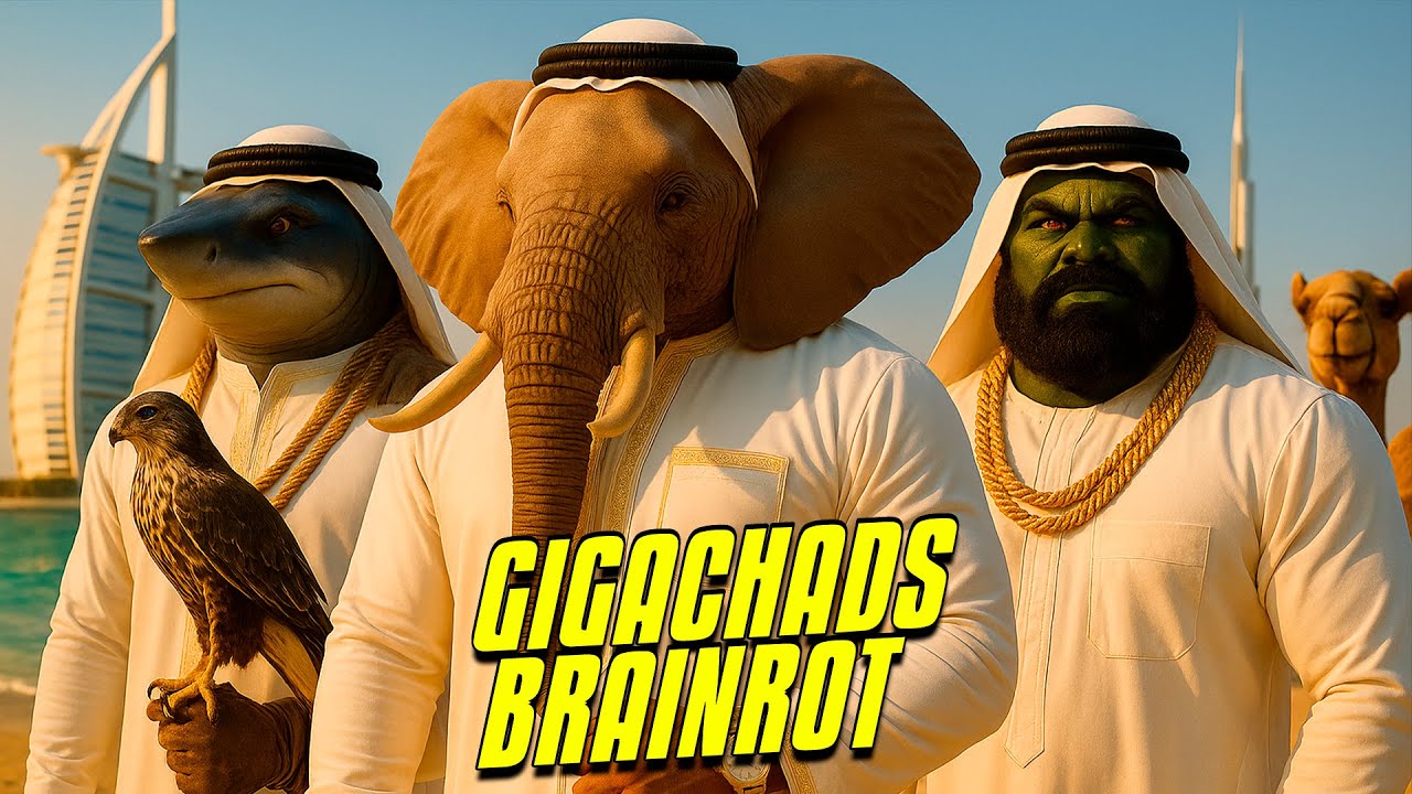 BRAINROT GIGACHADS RAP - DUBAI  | Official Music Video