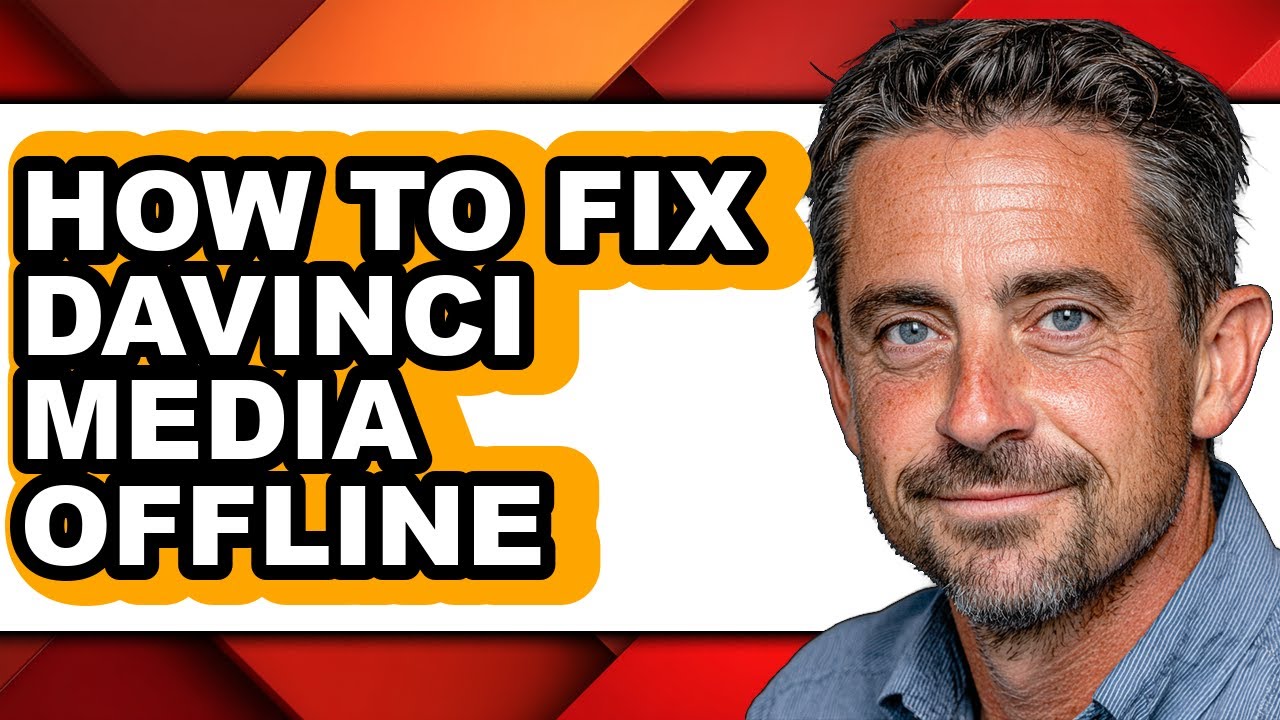 How to Fix Davinci Media Offline - Full Guide
