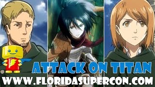Meet The Stars Of Attack On An At Florida Supercon July 1-4, 2016