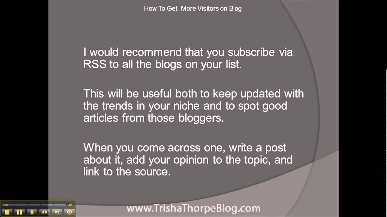 How To Increase Traffic To Blog - Never Before Seen (Link When Possible)