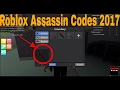 Roblox Codes On Assassin