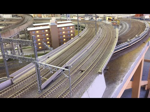 【Nゲージ LIVE】レンタルレイアウトRe-Color 大阪店 ライブカメラ① 鉄道模型 Modellbahn Model Railroad spur N 2021/08/08