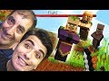 MİNECRAFT'ta MC YARALI İLE KÖYLÜLERE SALDIRDIK !! - Bölüm 6