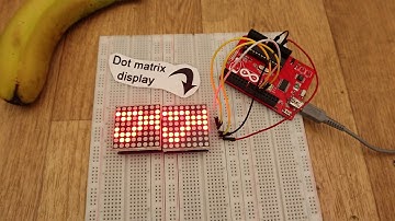 MAX7219 DOT LED matrix TEST with Arduino