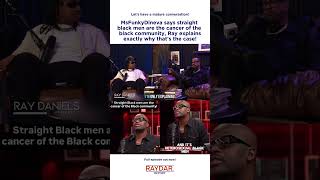 Funky Dineva says straight black men are the cancer of the black community?