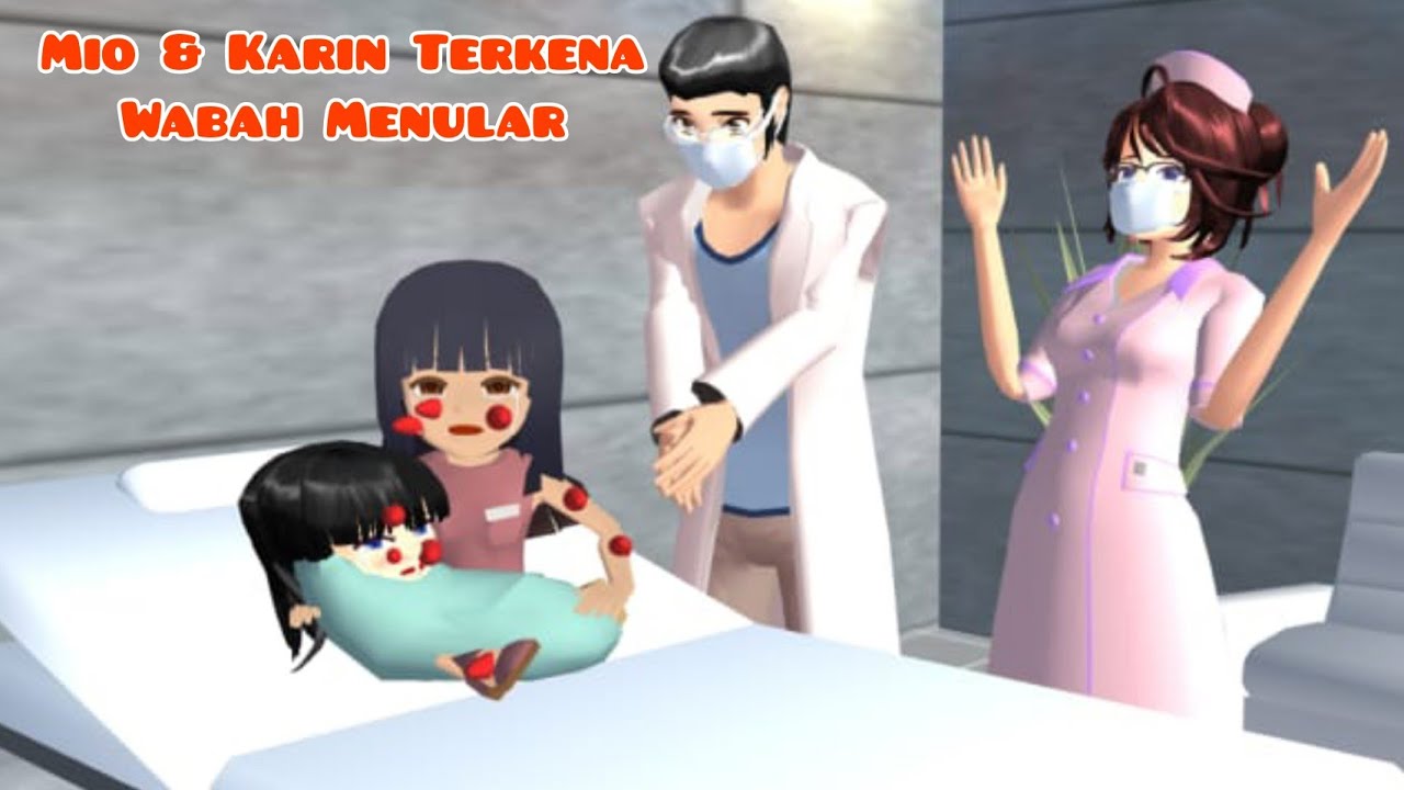 Baby Karin & Mio Yatim Piatu Terkena Wabah Menular | Drama Sakura