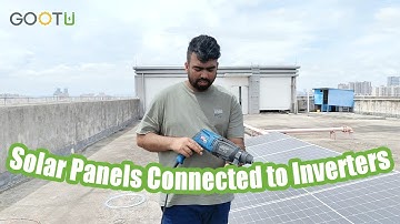 Power Your Tools Anywhere: Using Solar Panels and GOOTU Inverters for AC Output!