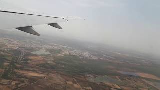 Saudi Airlines SV755 Take off & Cruise from Hyderabad RGIA Intl Airport HZ-AK15