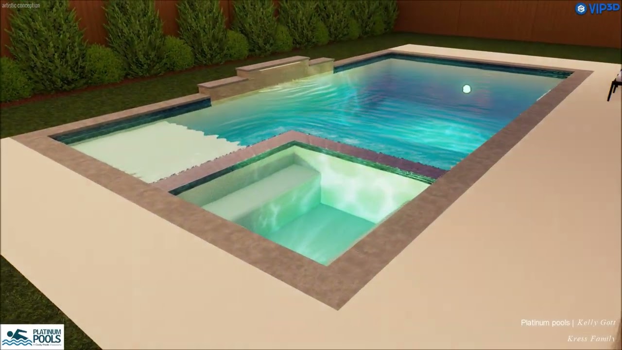 Kress Family - Kelly A. Gott/Platinum Pools.