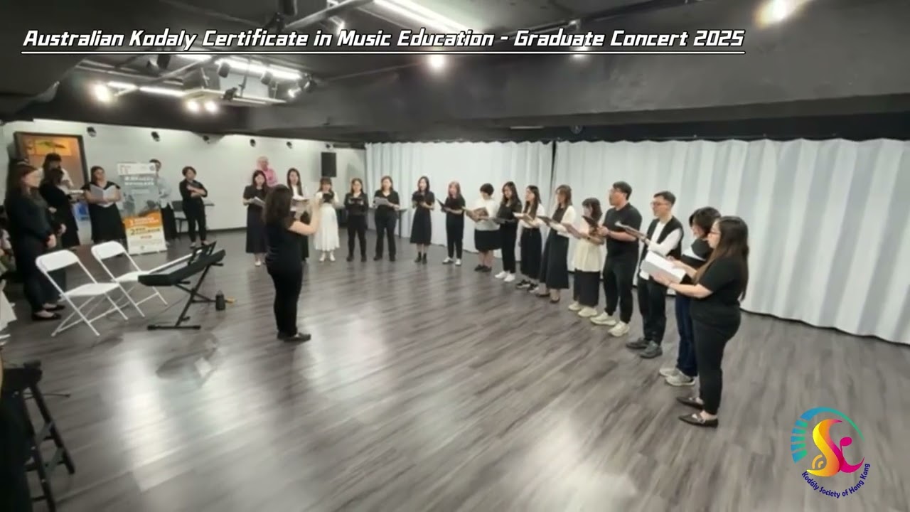 Beata es Virgo Maria, Australia Kodaly Certificate in Music Education 2025, Graduation Performance