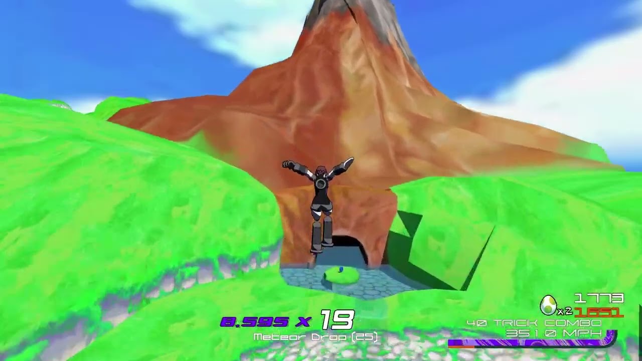 isle delfino volcano goon