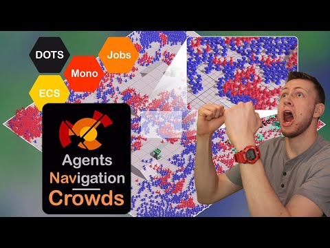 Agents Navigation Crowds - Unity Asset Store Review