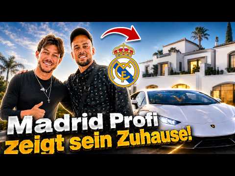 Real Madrid player shows us his home!