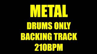 Drums Only METAL 210BPM